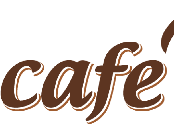 W18 - café Logo mit Kaffeebohne